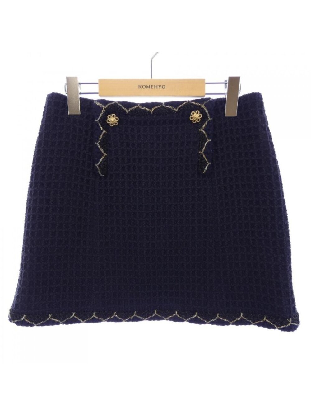 Chanel Skirt Navy